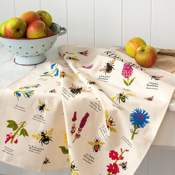 Pamut konyharuha 50x70 cm Garden Bees – Rex London