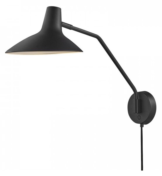 Nordlux modern fali lámpa darci fekete nor2120551003