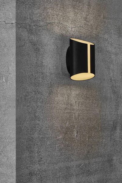 Nordlux modern kültéri fali lámpa grip fehér fekete nor2118201003 IP54