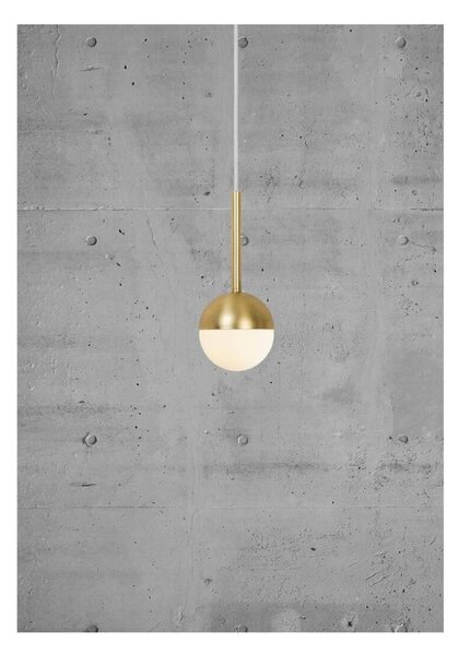 Nordlux modern függeszték contina sárgaréz opál nor2113153035