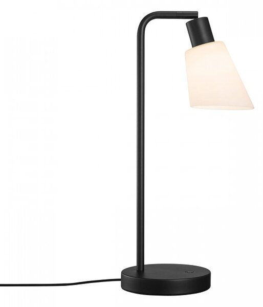 Nordlux modern asztali lámpa molli fekete opál nor2112825003