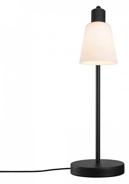 Nordlux modern asztali lámpa molli fekete opál nor2112825003
