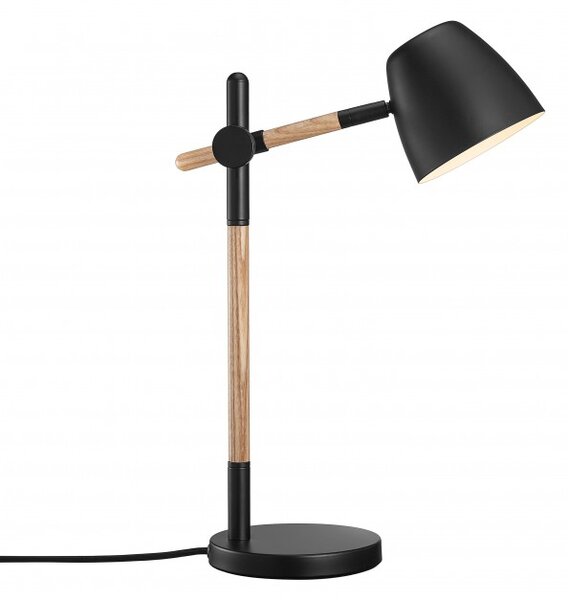 Nordlux modern asztali lámpa theo fekete nor2112645003