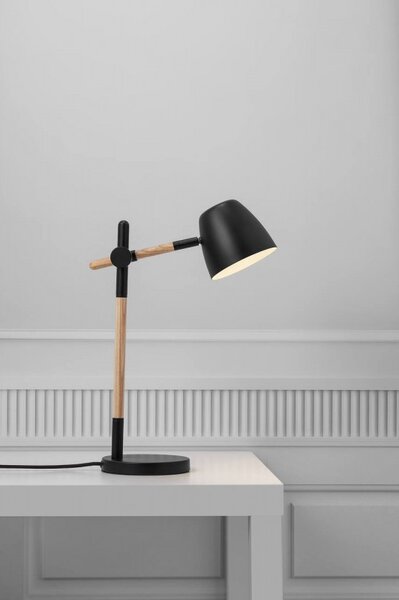 Nordlux modern asztali lámpa theo fekete nor2112645003