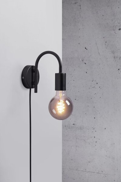 Nordlux modern fali lámpa paco fekete nor2112071003