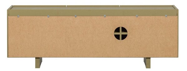 Zöld borovi fenyő TV-állvány 152x53x46 cm Basu – WOOOD