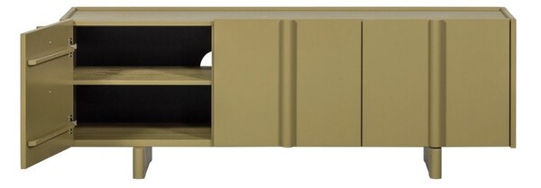 Zöld borovi fenyő TV-állvány 152x53x46 cm Basu – WOOOD