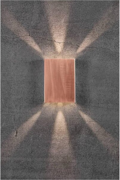 Nordlux modern kültéri led lámpa fold 15 réz nor2019051030