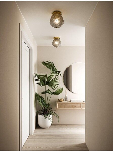 Nordlux glamour modern mennyezeti lámpa orbiform füstös sárgaréz nor2010656047
