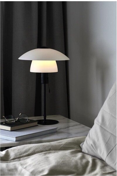 Nordlux modern asztali lámpa verona fehér fekete nor2010875001