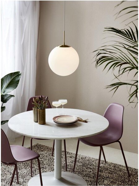 Nordlux glamour modern függeszték grant fehér sárgaréz nor2010573035