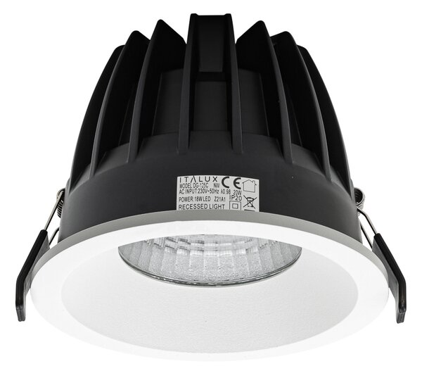 Italux Modern Fürdőszobai lámpa Rezzo Fehér ITXDG-125C/WK-WW/70 IP54
