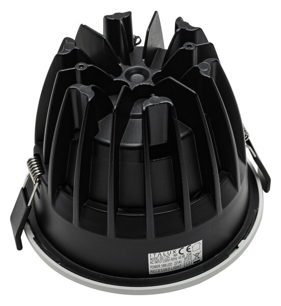 Italux Modern Fürdőszobai lámpa Rezzo Fehér ITXDG-125C/WK-WW/70 IP54