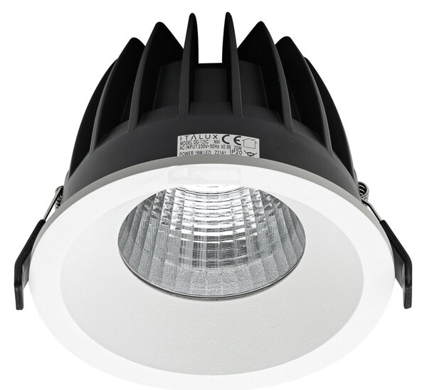 Italux Modern Fürdőszobai lámpa Rezzo Fehér ITXDG-125C/WK-WW/70 IP54