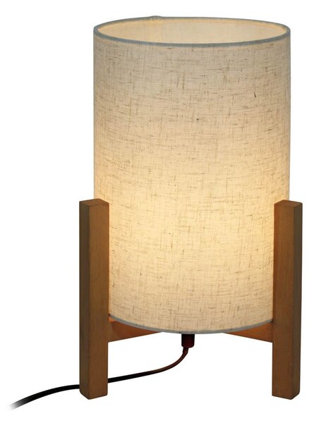 Italux modern skandináv asztali lámpa ones fehér fa itxtb-85930-m-wh-wo