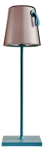 Italux modern skandináv kültéri asztali lámpa ostap kék itxtb-2749-bl IP54