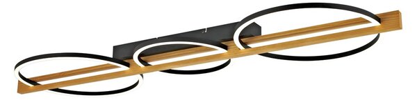 Italux Modern Mennyezeti lámpa Natano Fekete ITXPLF-55362-40W-WO