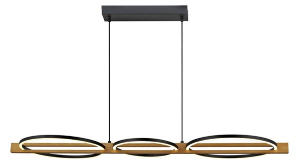 Italux Modern Függeszték Natano Fekete ITXPND-55362-40W-WO