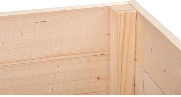 ATMOWOOD Fa magaságyás 240 x 100 x 20 cm