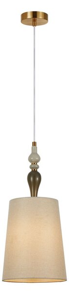 Italux klasszikus boho függeszték moren antik bronz lazac színű itxpnd-84678d-ab