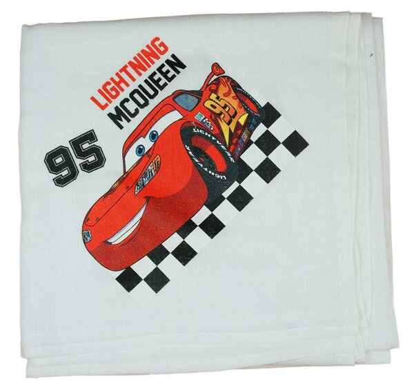 Disney Cars/Verdák mintás textil-tetra kifogó-törölköző 140x140