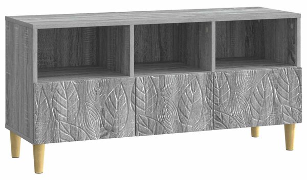 VidaXL TV szekrény 102 x 34,5 x 50 cm Szürke Sonoma Szerelt Fa
