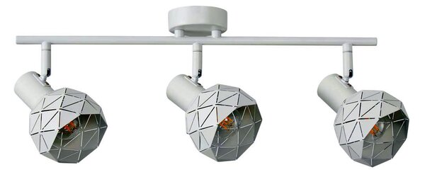 Italux modern skandináv spot lámpa harley fehér itxspl-3480-3-w