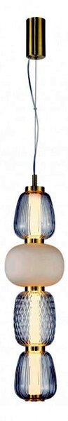 Italux glamour függeszték eris opál átlátszó arany itxpnd-98374-32w-gd