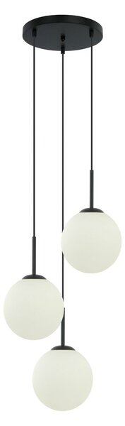 Italux modern függeszték deore fehér fekete itxpnd-5578-3s-bk