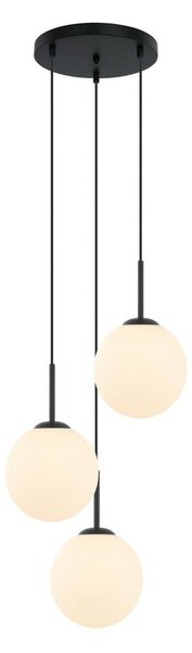 Italux modern függeszték deore fehér fekete itxpnd-5578-3s-bk