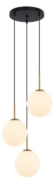 Italux modern függeszték deore antik bronz fehér itx5902854536573