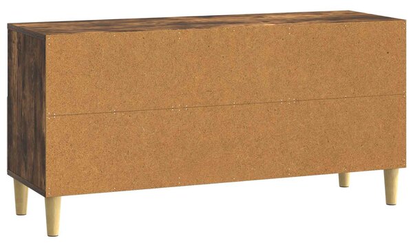 VidaXL TV szekrény 102 x 34,5 x 50 cm Füstös Tölgy Szerelt Fa