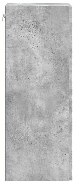 VidaXL Fali szekrény Betonszürke 66 x 34,5 x 90 cm Szerelt Fa