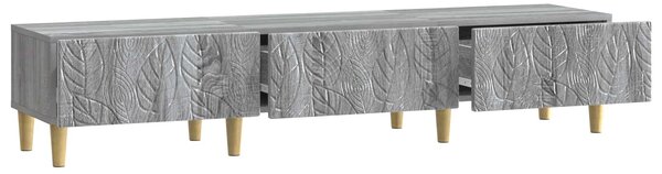 VidaXL TV szekrény 147 x 34,5 x 30 cm Szürke Sonoma Szerelt Fa