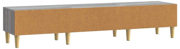 VidaXL TV szekrény 147 x 34,5 x 30 cm Szürke Sonoma Szerelt Fa