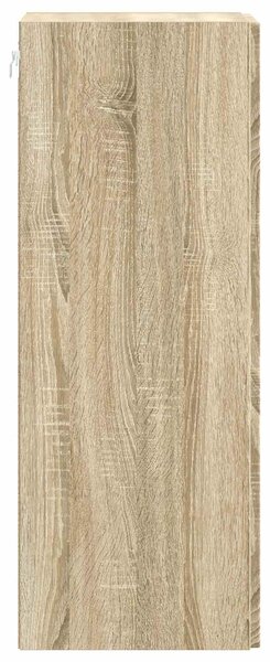VidaXL Fali szekrény Sonoma Tölgy 66 x 34,5 x 90 cm Szerelt Fa