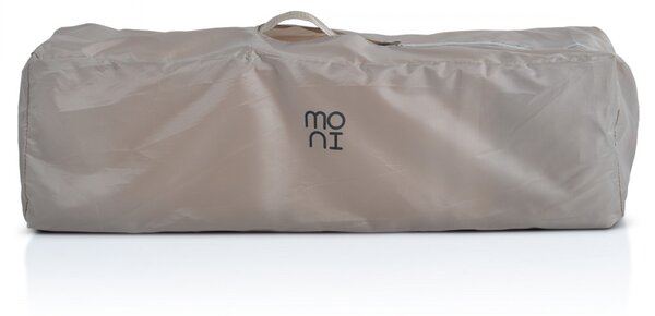 Cangaroo Moni Sleepy multifunkciós utazóágy, emelőbetéttel, kerekekkel - Beige