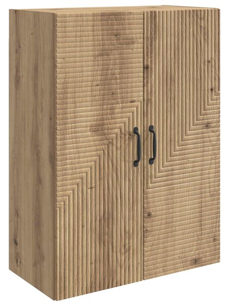 VidaXL Fali szekrény Kézműves Tölgy 66 x 34,5 x 90 cm Szerelt Fa