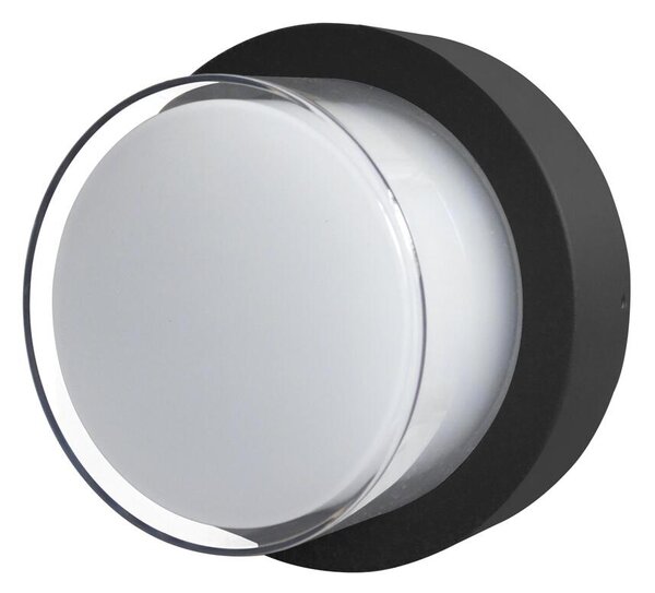 Italux Modern Kültéri fali lámpa Rosta Fekete ITXOWL-3062-S-4K IP54
