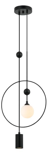 Italux modern függeszték trosti fekete opál itxpnd-428892-bk