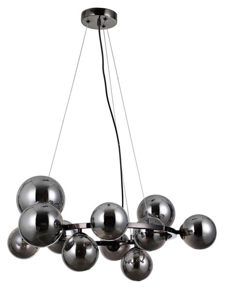 Italux modern függeszték canello króm fekete füstös grafit itxpnd-406007-v5abcr