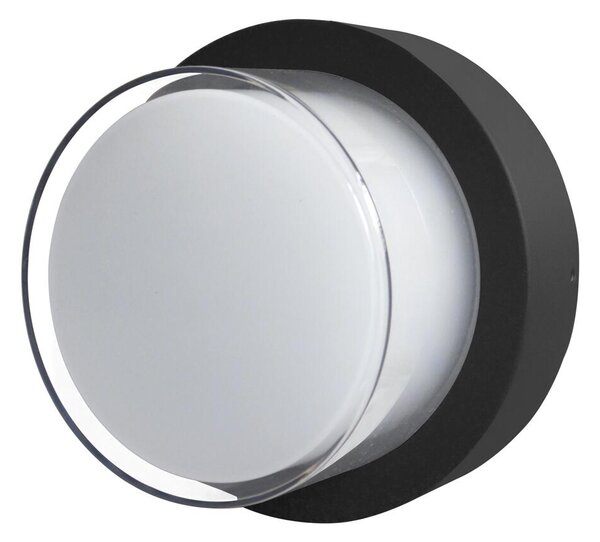 Italux Modern Kültéri fali lámpa Rosta Fekete ITXOWL-3062-4K IP54