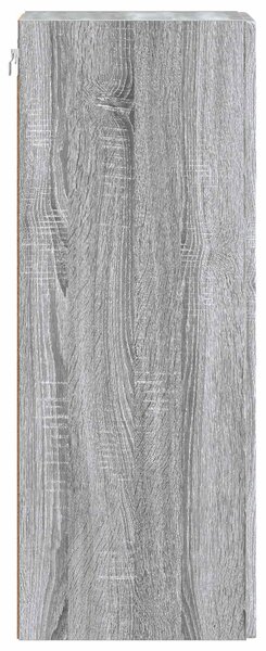 VidaXL Fali szekrény Szürke Sonoma 66 x 34,5 x 90 cm Szerelt Fa