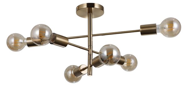 Italux klasszikus függeszték piansi mézédes sárgaréz itxpnd-4025-6-hbr