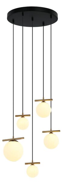 Italux modern függeszték merseta antik bronz opál itxpnd-463325a-bro+w