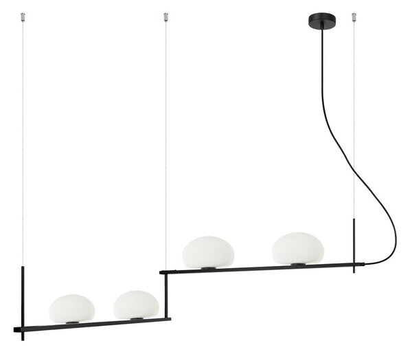 Italux modern függeszték kernio fekete opál itxpnd-357784-bk+w