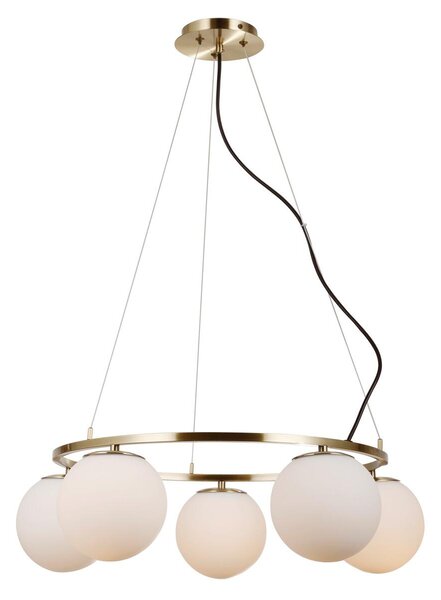 Italux modern függeszték larosa antik bronz átlátszó itxpnd-33453-5-abr