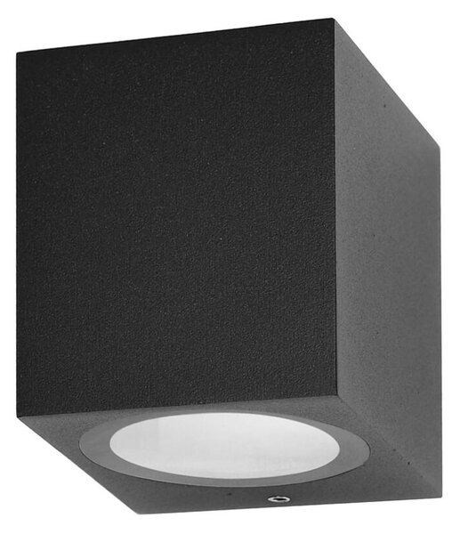 Italux Modern Kültéri fali lámpa Genta Fekete ITXOWL-2197-1SQ IP54