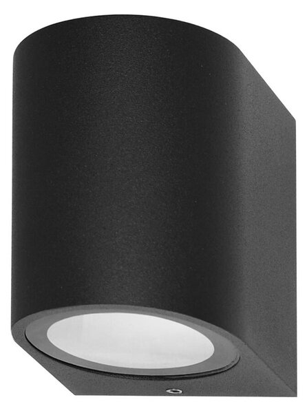 Italux Modern Kültéri fali lámpa Genta Fekete ITXOWL-2197-1R IP54