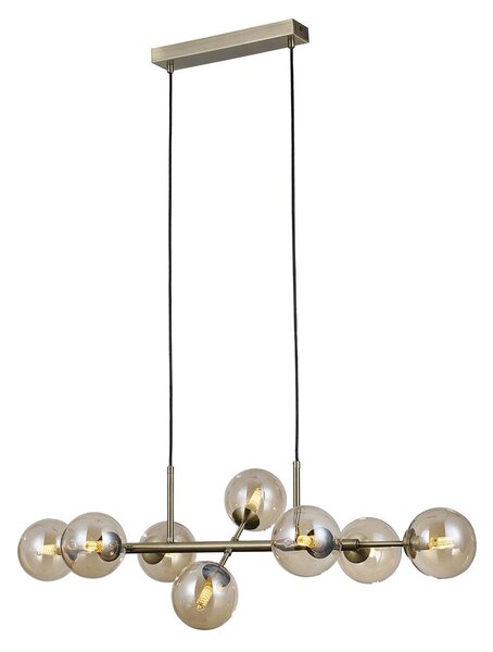 Italux modern függeszték erimida antik bronz borostyán itxpnd-2244-8a-ab